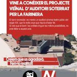 ACTE INFORMATIU SOBRE L’AVANTPROJECTE D’AUDITORI A LA FARINERA. 20 NOVEMBRE